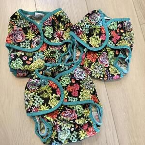 Thirsties Size 3 Duo Wrap Cover Desert Bloom Excellent